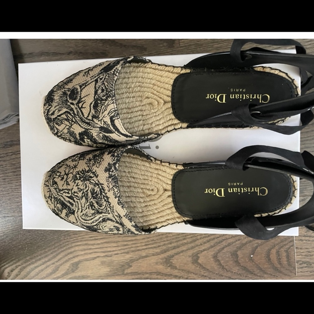 Christian Dior espadrilles